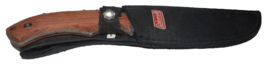 Coleman Fixed Blade Knife With Sheath 5in Blade Camping Survival - £15.97 GBP