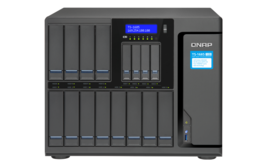 Qnap TS-1685-128G-US 16 Bay Nas,Intel Xeon 6-CORE 2.2GHZ,128G,550W-PS,4X1G,2X10G - £2,973.74 GBP