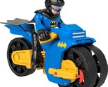 Imaginext DC Super Friends Batman Toys, XL Batcycle with Projectile Laun... - £18.32 GBP