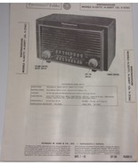 Vintage PhotoFact Westinghouse Model H-30717 H-30817 (Ch V-2136) 1950  - $6.84 CAD