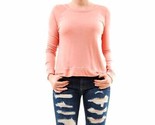 SUNDRY Womens Jumper Long Sleeve Comfortable Cosy Fit Peach Size S - £21.76 GBP
