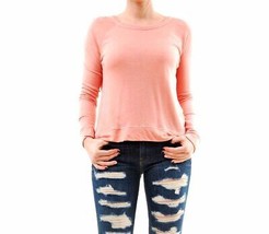 SUNDRY Womens Jumper Long Sleeve Comfortable Cosy Fit Peach Size S - $27.29