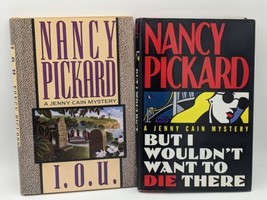 Nancy Pickard 2 Jenny Cain MYSTERY BOOK I.O.U &amp; But I Wouldn&#39;t Want To D... - £7.40 GBP