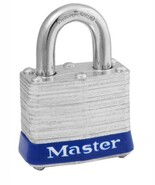 Master Lock&quot;Keyed Padlock, 1-9/16&quot;&quot;W&quot;, silver (3UP) - €20,60 EUR