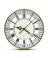 Big Ben Clock Contemporary Modern Wall Clock Retro Silent Non Ticking Wa... - £32.45 GBP