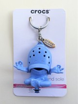 CROCS Croslite Guy Keychain (Body And Sole) 2.5&quot; Figure Key Ring New Wit... - £17.24 GBP