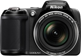 Nikon Coolpix L810 16.1 Mp Digital Camera With 26X Zoom Nikkor Ed, Old Model - £105.19 GBP