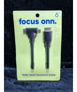 High-Speed Mini and Micro HDMI To HDMI Cable 6’ - $112.88 MXN