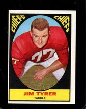 1967 Topps #68 Jim Tyrer Exmt Chiefs *INVAJ2270 - $34.55