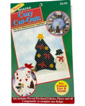 Shafaii Cozy Cut-Outs No Sew Dimensional Applique Snow Scene Christmas C... - $12.59