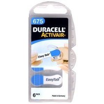 La Dufful Duracell Activair Size 675 Hearing Aid Batteries (30 Batteries) - £12.81 GBP