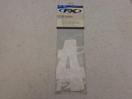 Factory Effex Pro Number 7in 3 PACK No. 4 White For Number Plate FX02-4354 - £8.48 GBP