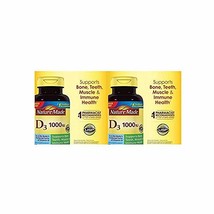 Nature Made Vitamin D3 1000 IU, EconomyPackage Pack of 1300-Softgels - £25.73 GBP