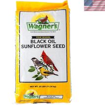 Wagner's 25lb Black Oil Sunflower Wild Bird Food - Thin Shelled for Easy... - $66.67
