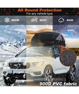 Car Rooftop Cargo Carrier Roof Bag, 20 Cubic Feet Waterproof Roof Top Cargo - $1,309.50 MXN