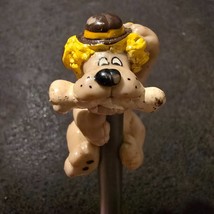Vintage 1986 Tonka Pound Puppies Pencil HOWLER Topper Hugger PVC Figure - $11.83