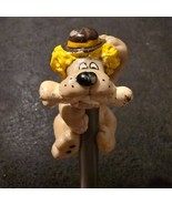 Vintage 1986 Tonka Pound Puppies Pencil HOWLER Topper Hugger PVC Figure - $11.83
