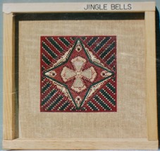 Jean Hiltons Needlepoint Designs JINGLE BELLS 3rd in Christmas Ornament ... - £7.58 GBP