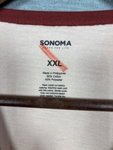 Sonoma Womens XXL Raglan Sleeve Graphic Tee Nature Casual - $185.34 MXN