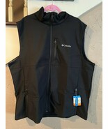Men’s Columbia Ascender ll Softshell Vest - Size 3XTall - Black - $88.28 CAD