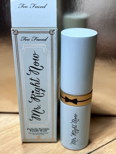 TOO FACED Mr. Right Now Perfectly Portable Powder Brush NEW - $17.99