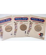 Trois Officiel NBA Médaille 39MM En Bronze Par World SPORTS Mint - $71.32