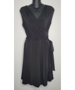 41 Hawthorn Stitch Fix Black Wrap Dress Womens Size Small Sleeveless NEW... - £25.53 GBP