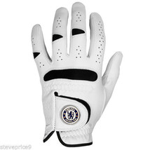 CHELSEA FC GOLF GLOVE AND MAGNETIC BALL MARKER. ALL SIZES. - £22.98 GBP