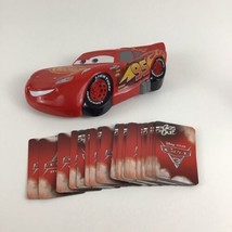 Disney Pixar Cars Gas Out Lightning McQueen Card Game 2016 Revved Up Family Fun - $29.65