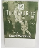 THE PIANO GUYS - ORIGINAL CONCERT TOUR CLOTH BACKSTAGE PASS - $13.67 CAD