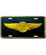 NAVY NAVAL AIR CREW AC AIRCREW LOGO LICENSE PLATE - £23.97 GBP