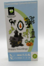 Cricut Happy Hauntings Cartridge Set Halloween Shapes Haunted House Black Cat ++ - £12.35 GBP