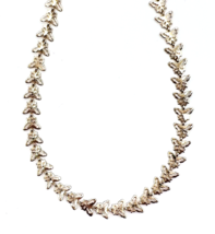 Childs Gold Tone Delicate Open Work Butterfly Choker Necklace 11.5 to 15 in - £10.90 GBP