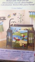 NOJO Critter Babies Wall Decals Décor Nursery Insects butterfly ladybug ... - £6.68 GBP