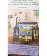 NOJO Critter Babies Wall Decals Décor Nursery Insects butterfly ladybug ... - $8.81