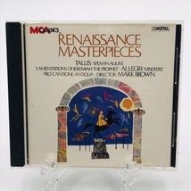 1986 CD Renaissance Masterpieces - Mark Brown - MCA Classics Digital Recording  - £5.47 GBP