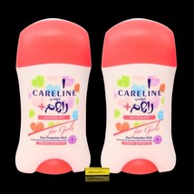 Careline -2 Sweet Kiss breathable deodorant stick for girls 50 ml  (2x 50 ml) - £28.69 GBP