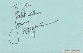 Jenny Seagrove Signed Vintage Album Page Judge John Deed The Guardian - £31.00 GBP