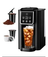 SHARDOR Single Serve Coffee Maker Hot and Iced Coffee Machine K Cup Pods... - $80.37 CAD