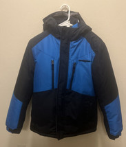 ZeroXposur Boys Light/Dark Blue Torque Systems Jacket Size 14/16 Removable Liner - £43.80 GBP