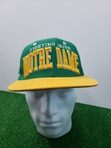 VTG  Notre Dame Fighting Irish Zephyr Wool Blend Original Snapback Hat S... - £11.12 GBP