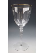 Sasaki Crystal Lead Stemware Japan Gold Trim RENAISSANSE (set of 8) - $157.41