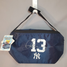 Official New York Yankees 13 Alex Rodriguez Zip Up Cooler Snack Lunch Ba... - £14.08 GBP