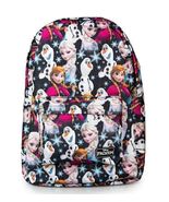Loungefly Disney Frozen Elsa, Anna and Olaf All Over Print Backpack 16&quot; ... - £36.71 GBP