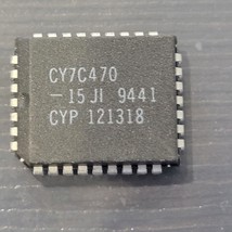 CY7C470-15JI IC FIFO ASYNC 8KX9 25NS 32PLCC  NEW RARE USA $15 - $14.85