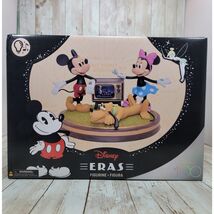 Disney 100 Eras Mickey Minnie Pluto LightUp Musical Figurine Sound TV Ne... - $97.97