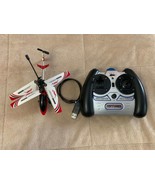 Red Yiboo R/C Helicopter w/Remote & Extra Propellers - $15.00