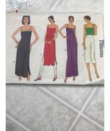 Vintage Very Easy VOGUE #7344 Sz 10 Slip Dress and Camisole - £17.39 GBP