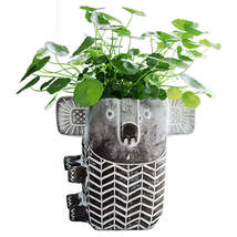 Koala Cement Flower Pot Cute Flesh Flower Apparatus - $56.10+