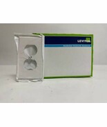 200 PK Leviton 88003-020 1-Gang Duplex Wallplate, Thermoset, White - $171.36 CAD